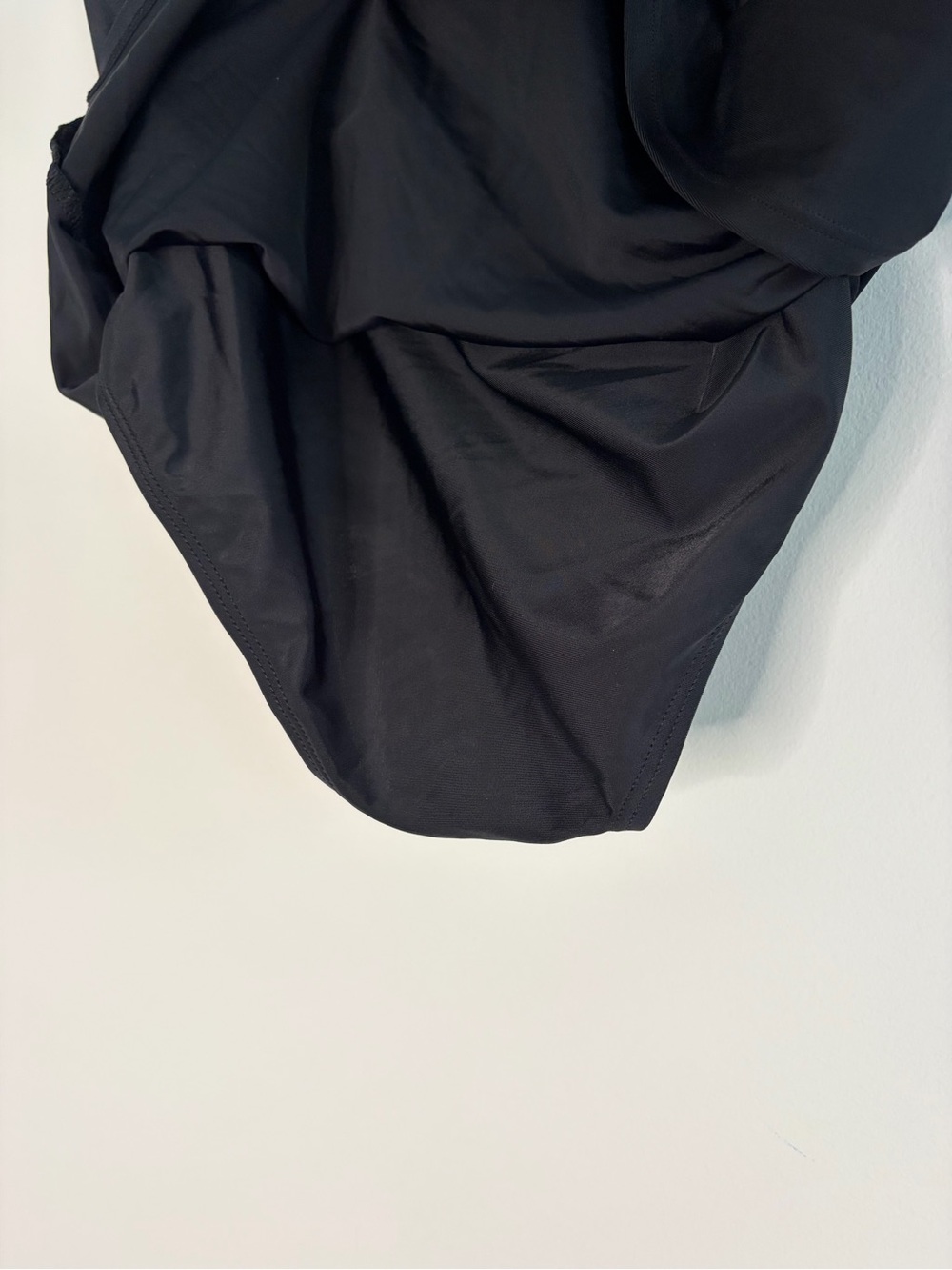 Black Swim Skort - Women's Bikini Bottom Cover - Picture 5 of 5